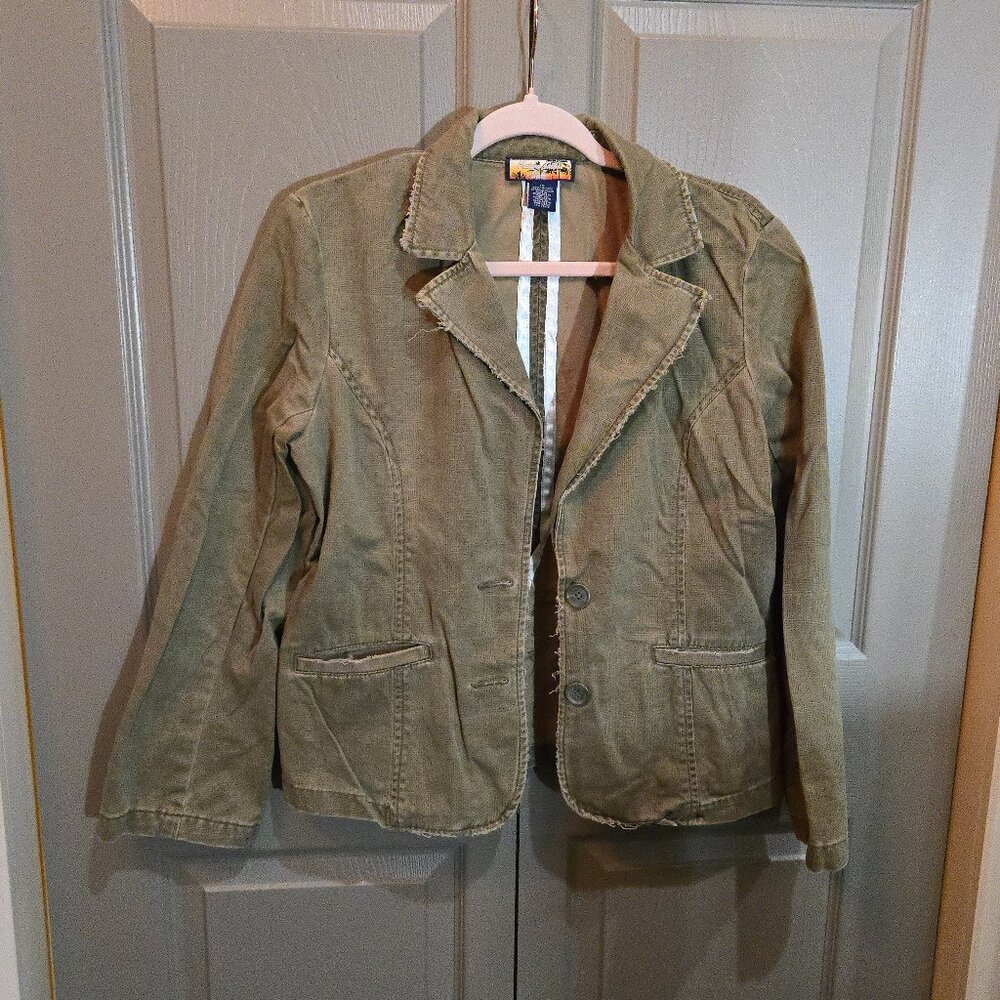 Super Cool Vintage Style Blazer with destuction.